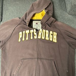 Pittsburgh full zip hoodie XXL.